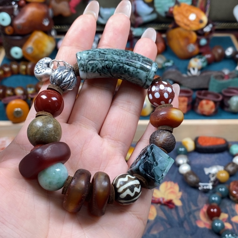 【闪购商品】翡翠手链未镶嵌手链