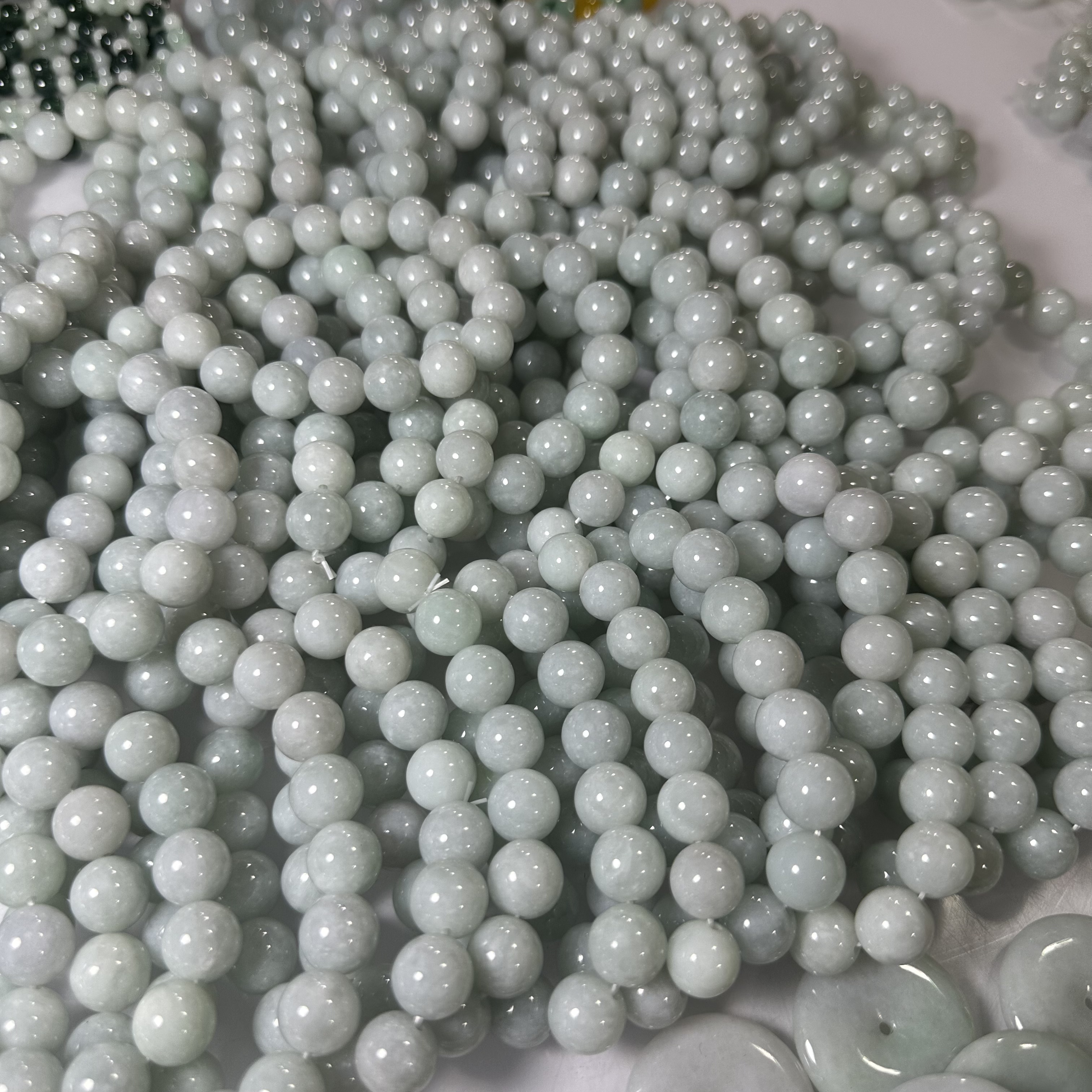 天然A货翡翠手串-d326-11-12mm-多样性发一