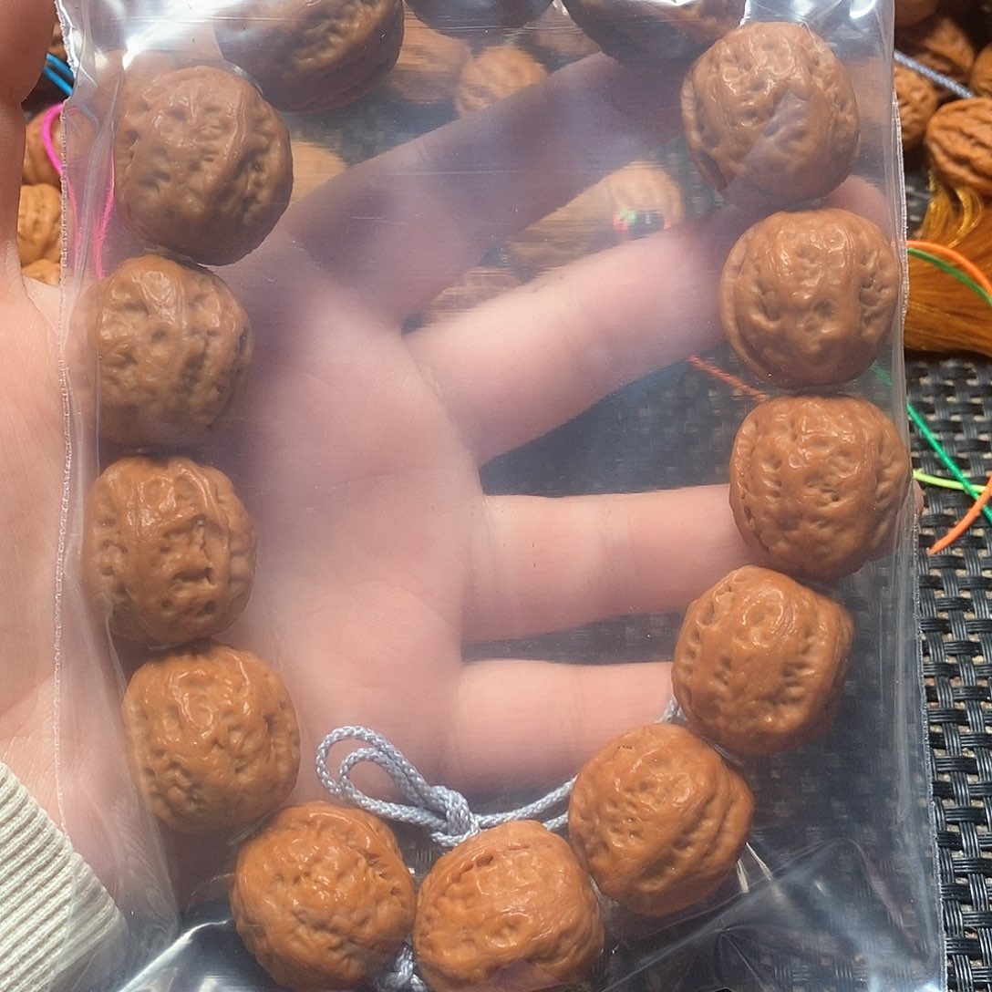 文玩核桃手串熊*龙脊