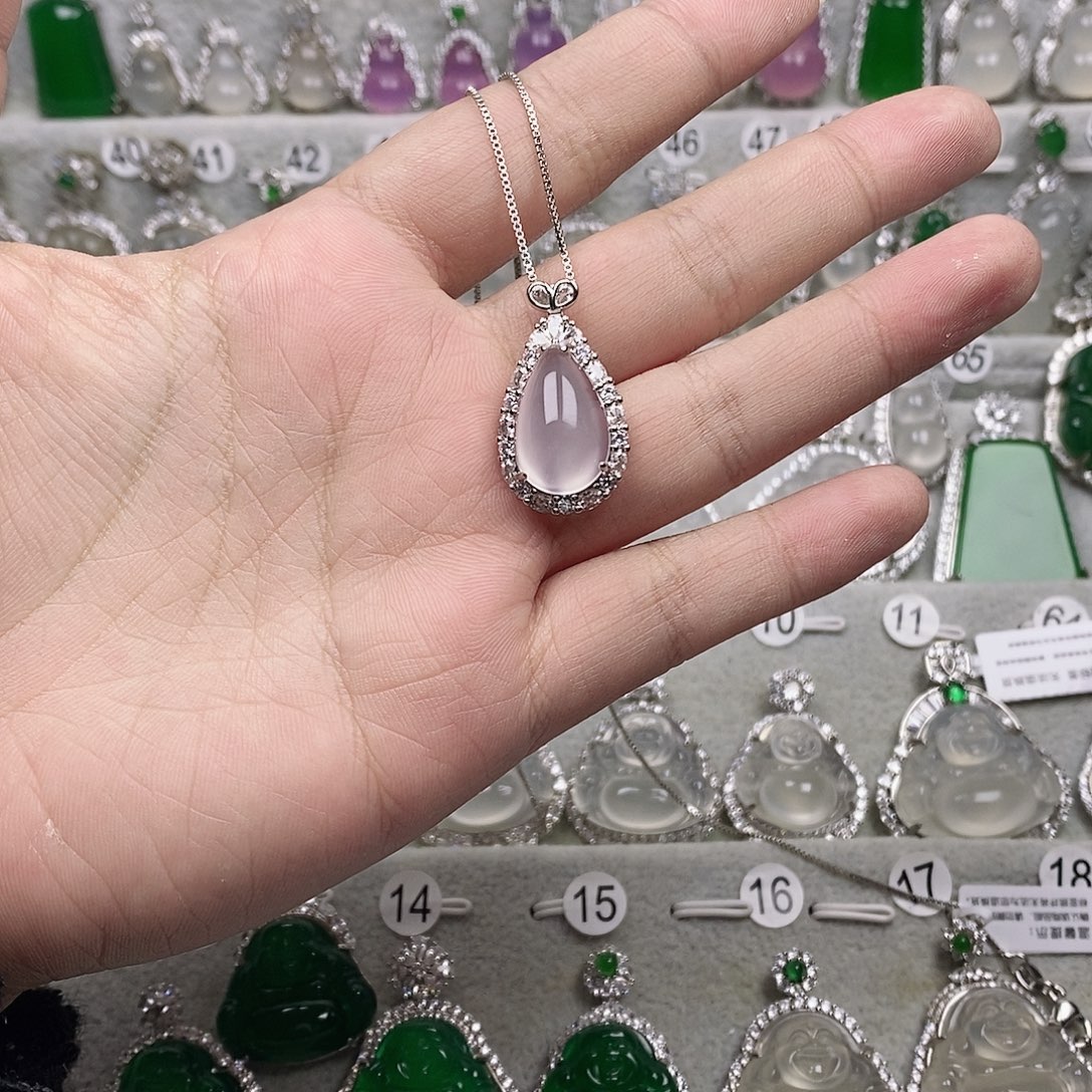 玛瑙/玉髓合金颈饰