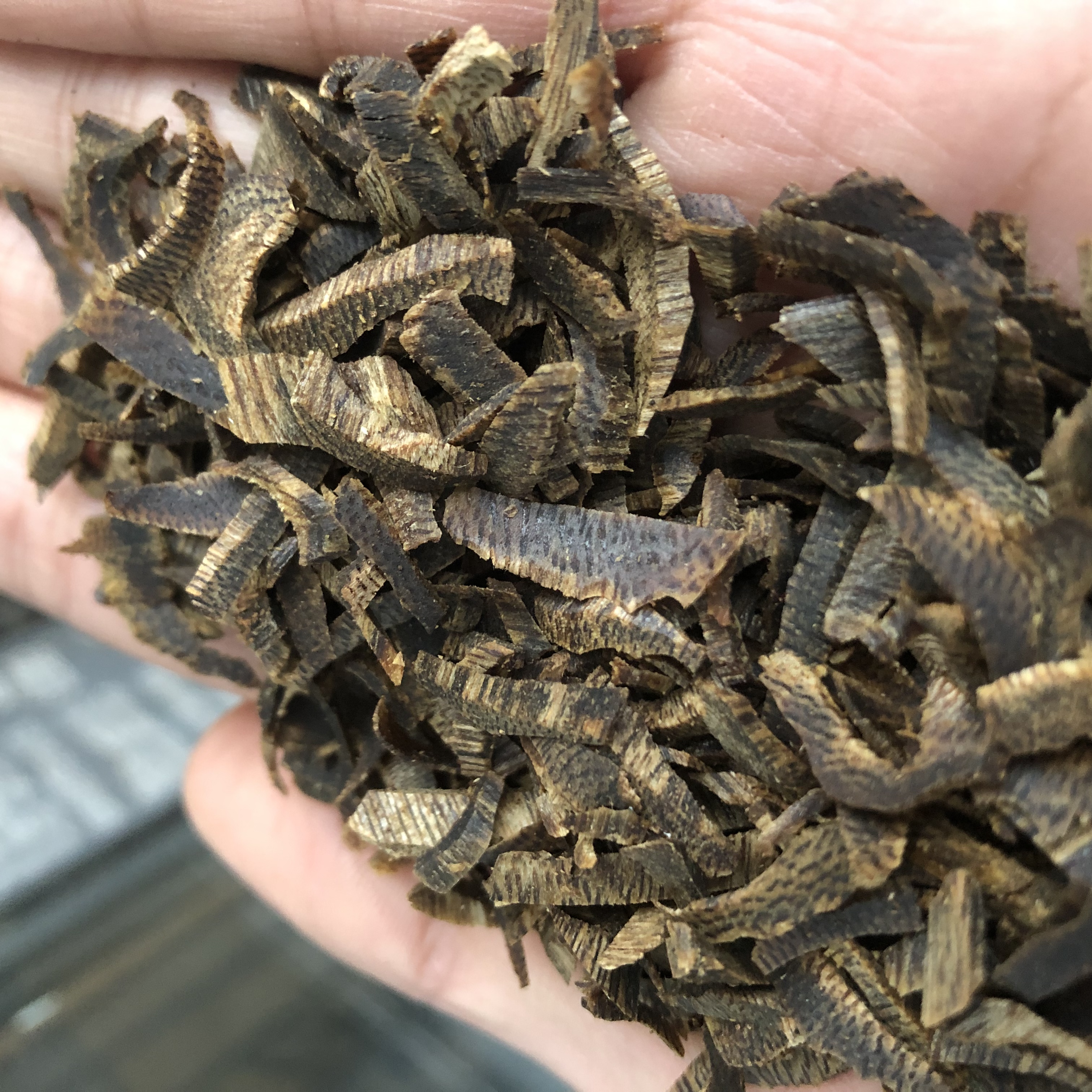 沉香沉香莺歌绿棋楠  沉水高节油切片 5克装 原生态（多样性发一）