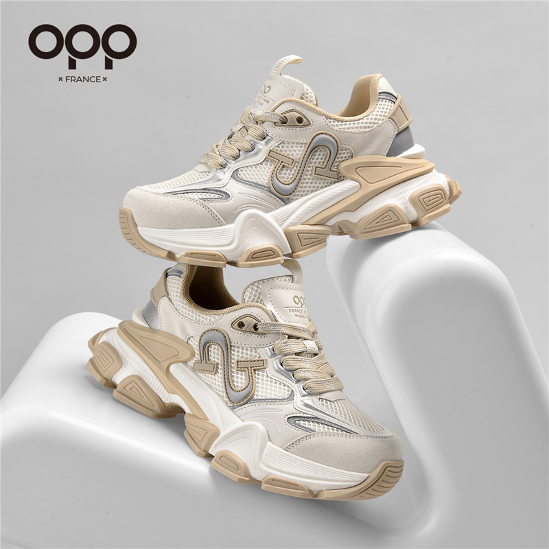OPP/赫芭时尚百搭潮流运动老爹鞋厚底复古秋季新款