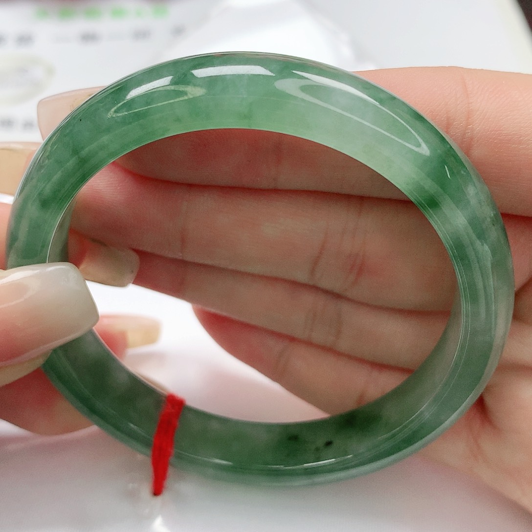 【闪购商品】翡翠手镯未镶嵌萍*缅甸天然A货翡翠