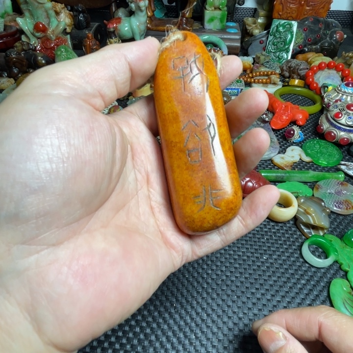 滴血莲花菩提把件