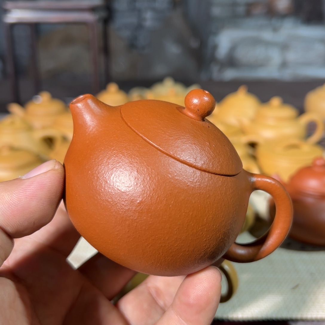 茶壶紫砂全手制作