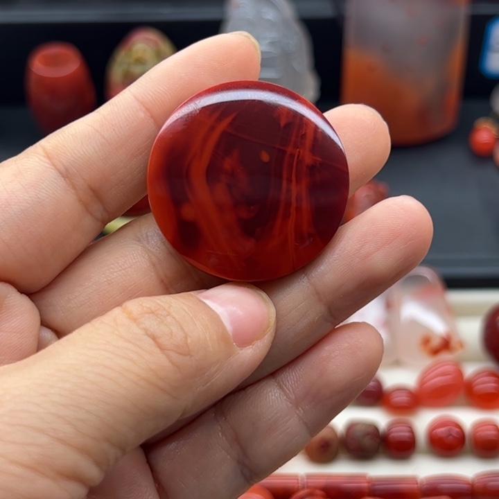 禛***动南红玛瑙未镶嵌配饰