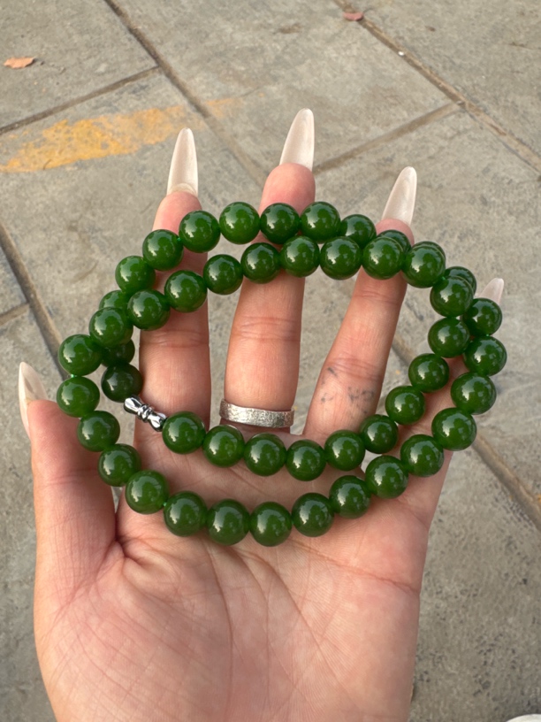 高端精品冰阳绿妈妈链 卡10