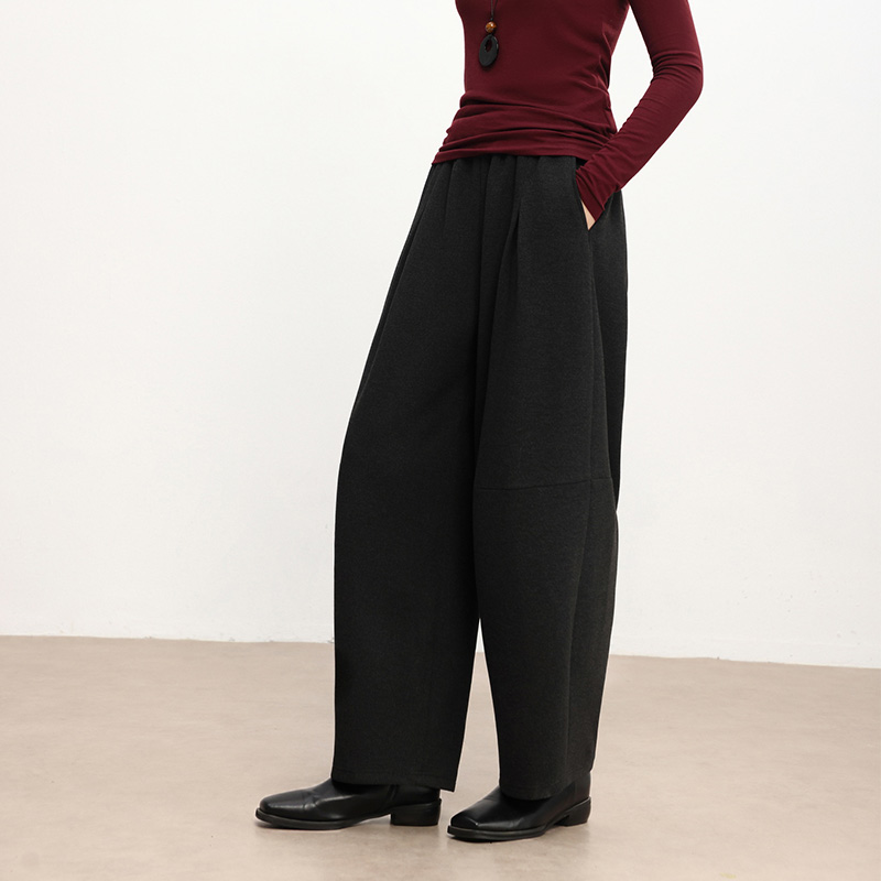 【黑色慵懒神裤】一穿秒变松弛感女孩｜百搭显瘦