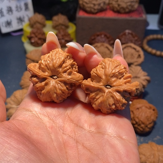 把件文玩核桃文玩野生小众果37尺