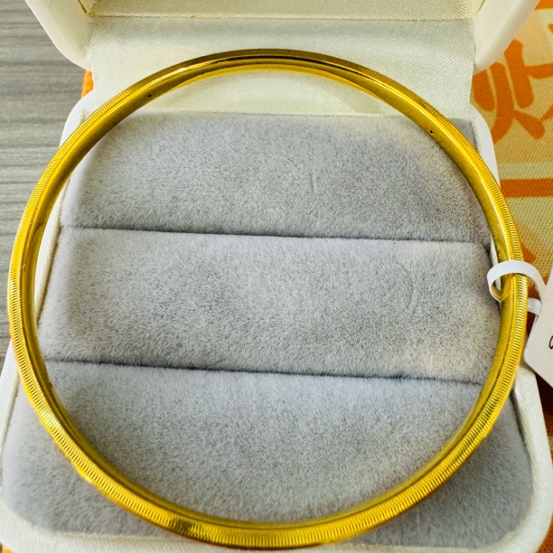 【莹莹专享】足金999饰品 60# 时尚手镯 7.58 GP
