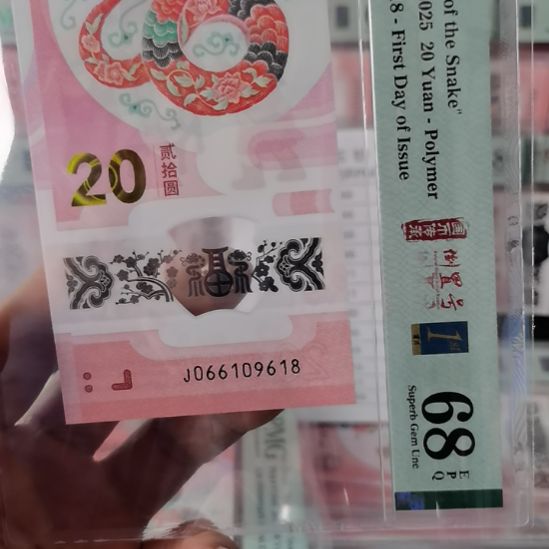 塑料蛇钞066109618……