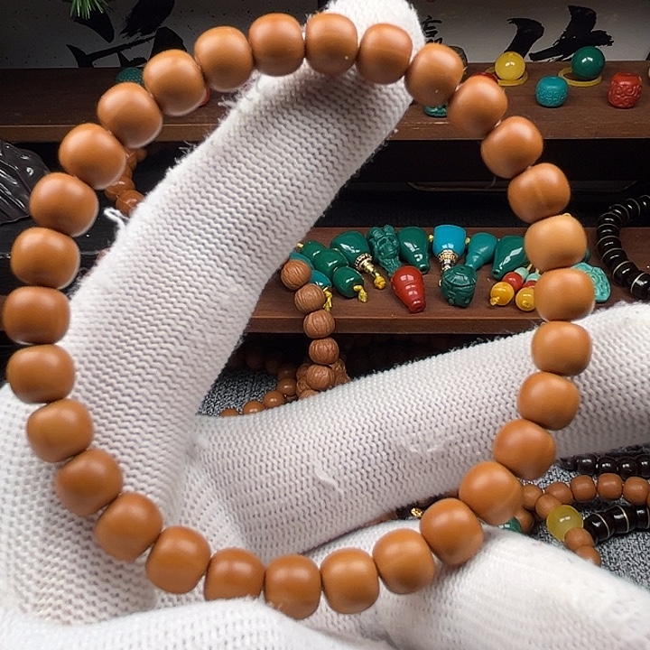 远***方手串猴头核桃黑8文玩