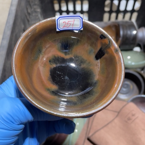 茶盏建阳建盏微瑕柴烧