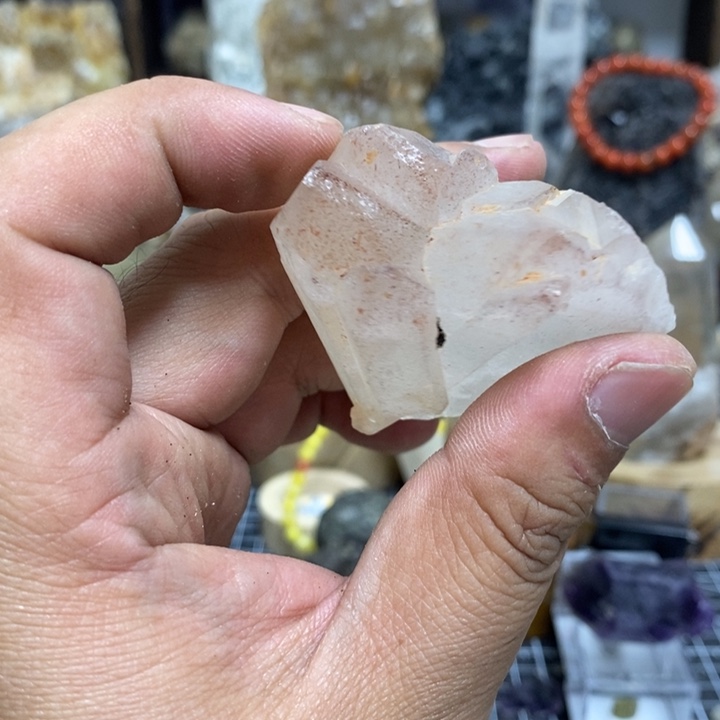 水晶水晶柱未镶嵌