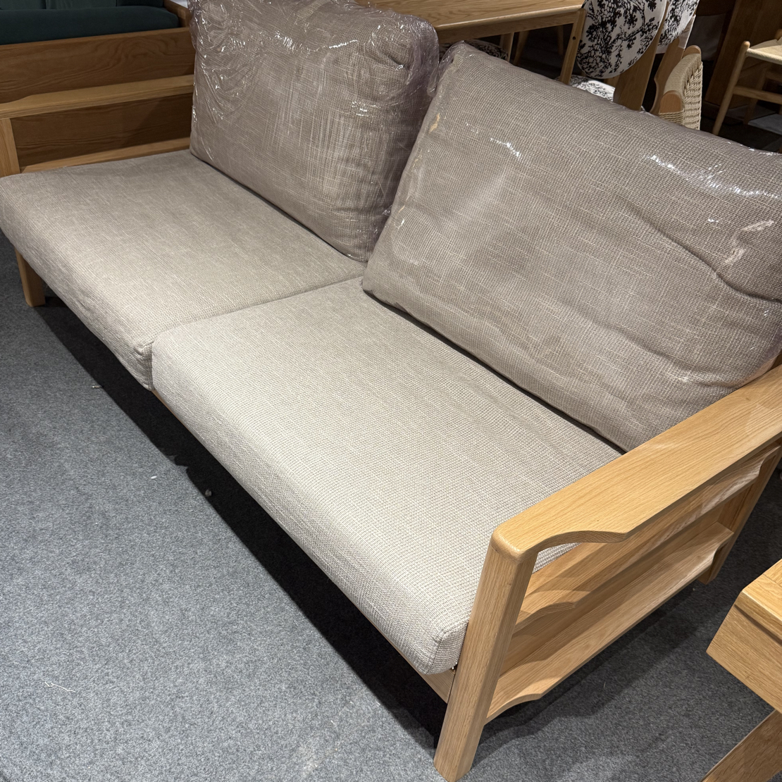 实木沙发客厅现代简约直角木沙发小户型沙发清仓