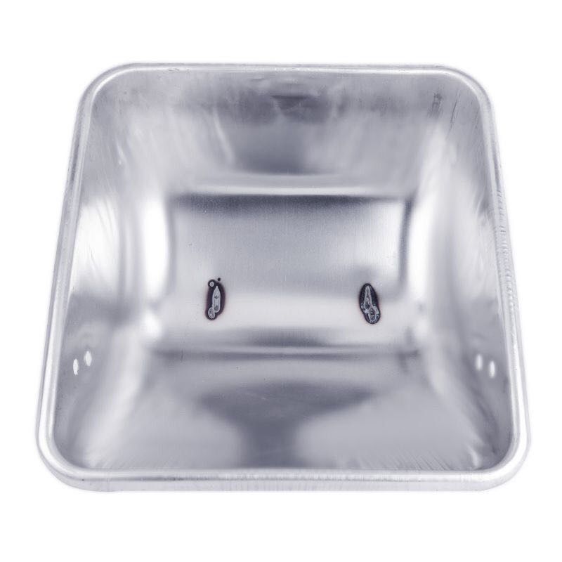 加厚钢板母猪食槽产床定位栏猪用饲料槽养猪设备大猪喂料槽塑料槽