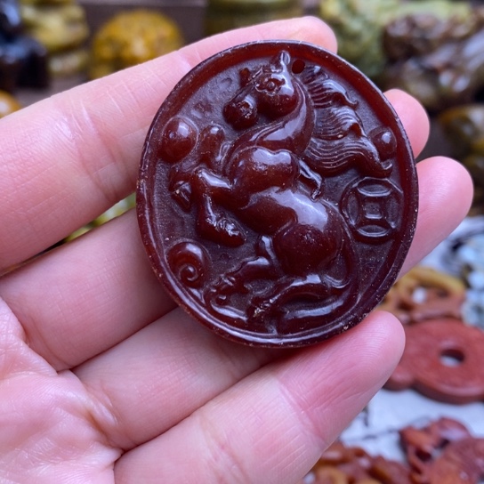 蛇纹石玉未镶嵌颈饰81