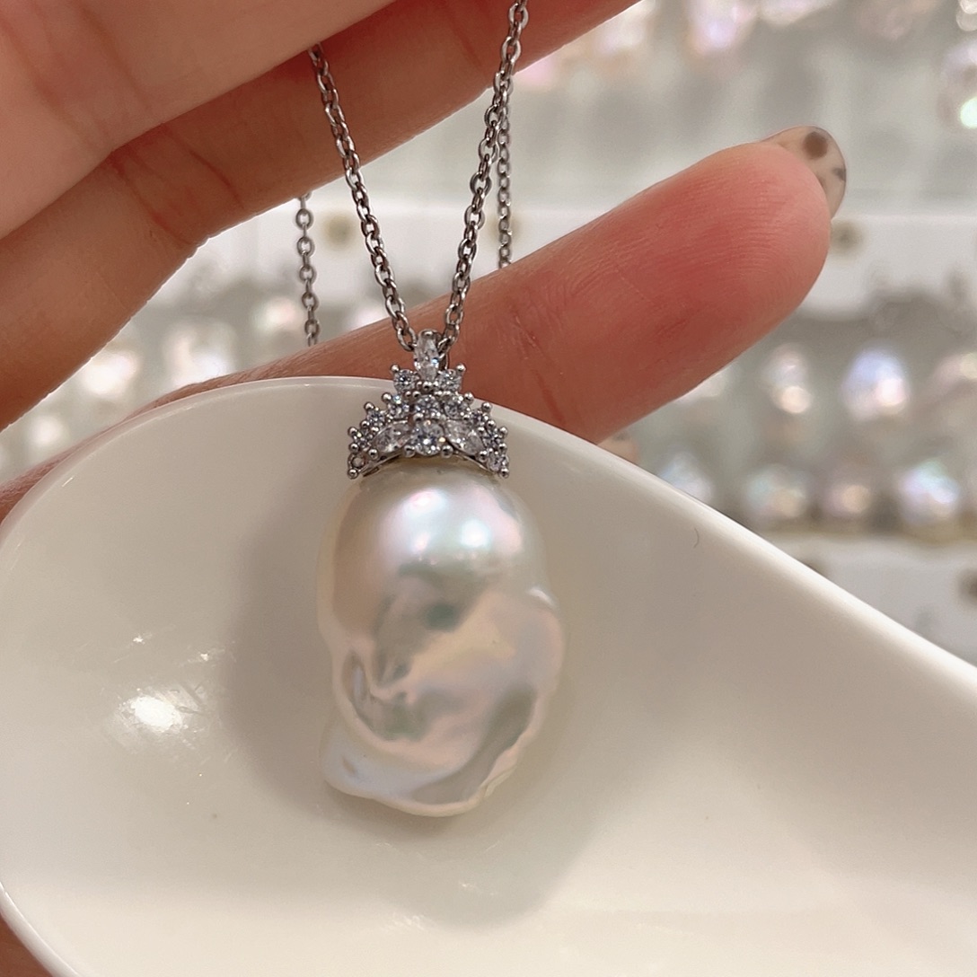 颈饰未镶嵌淡水珍珠