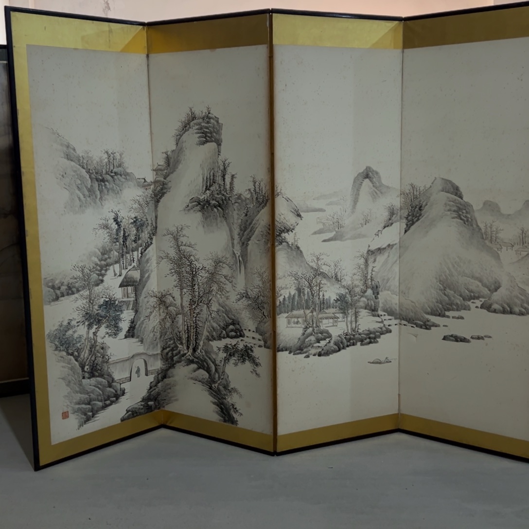 绘画热门火爆屏风框画回流