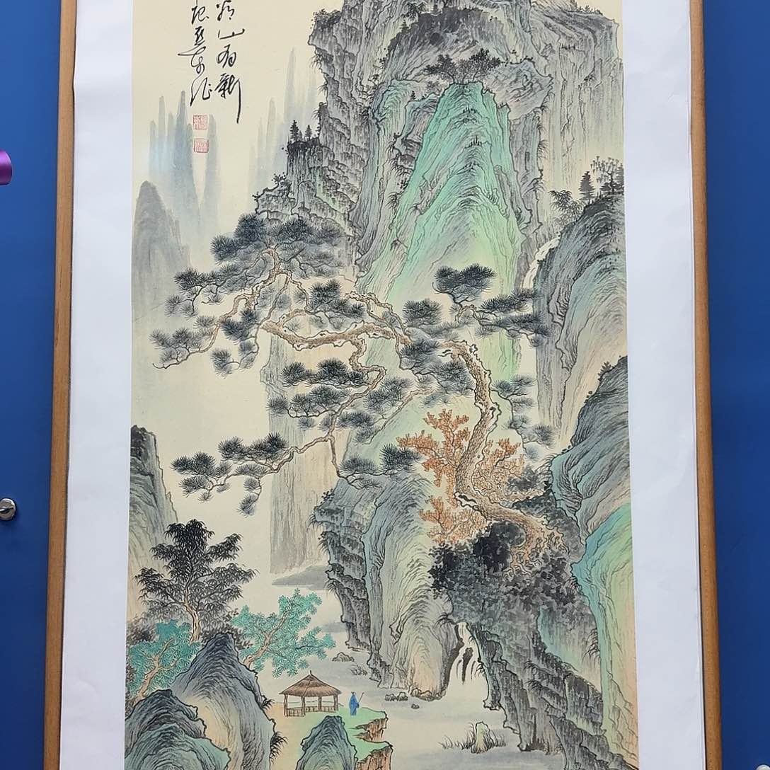 国画多次参加国内外