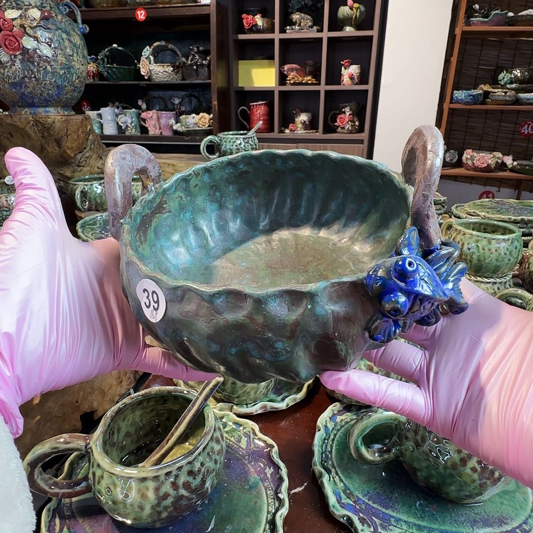 纯手工咖啡杯，餐具