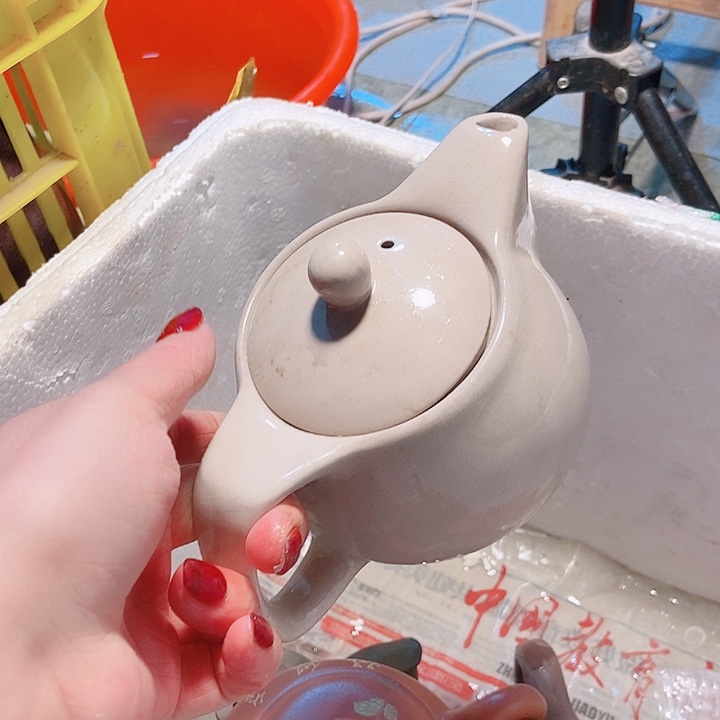 紫砂茶杯宜兴紫砂全手工制作
