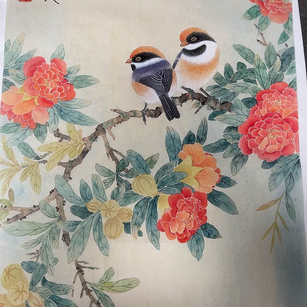 绘画左进伟国画作品