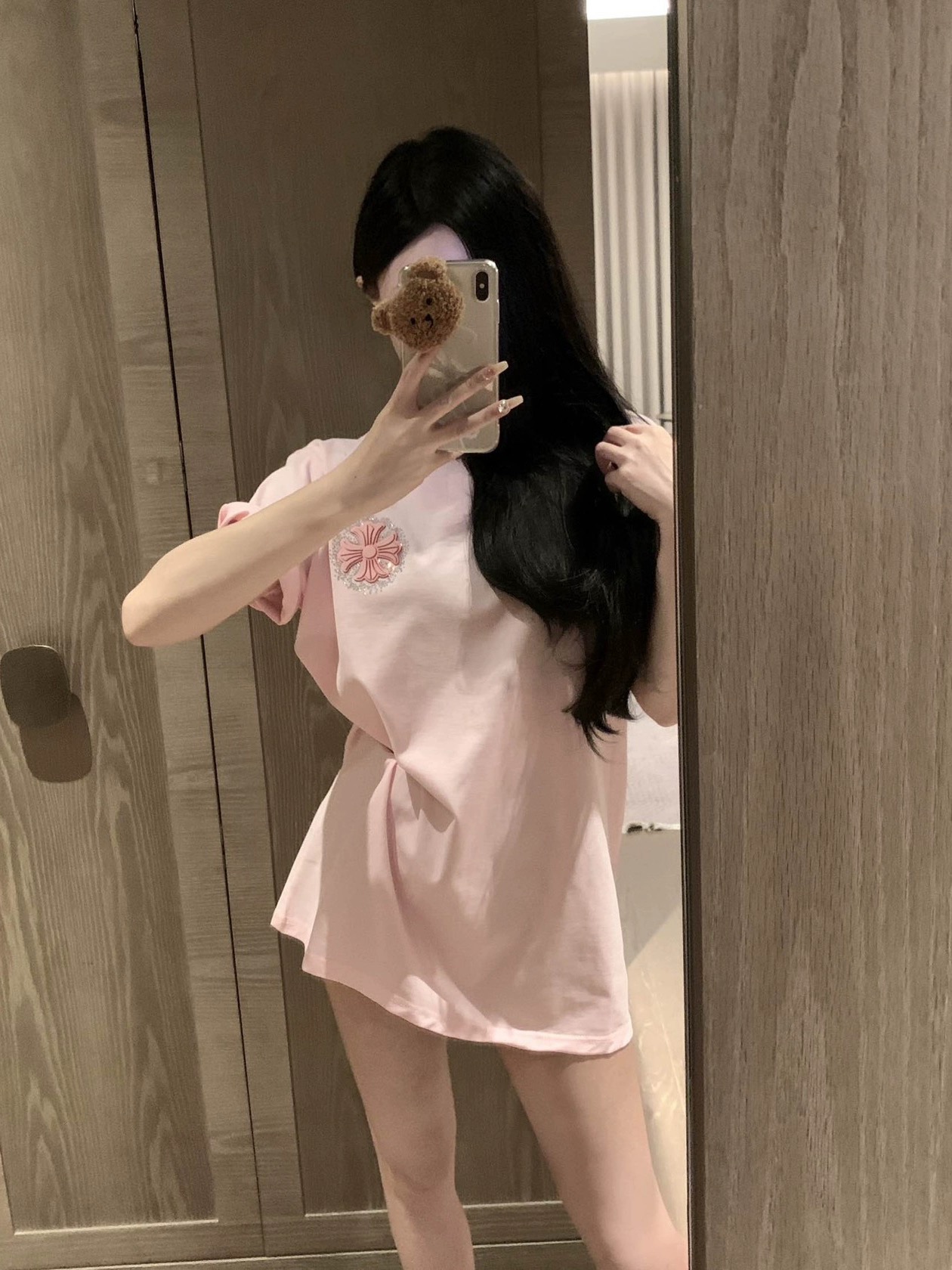 FULLOCEANY4八爪鱼烫钻码T女款男女同款T恤衫宽松1662