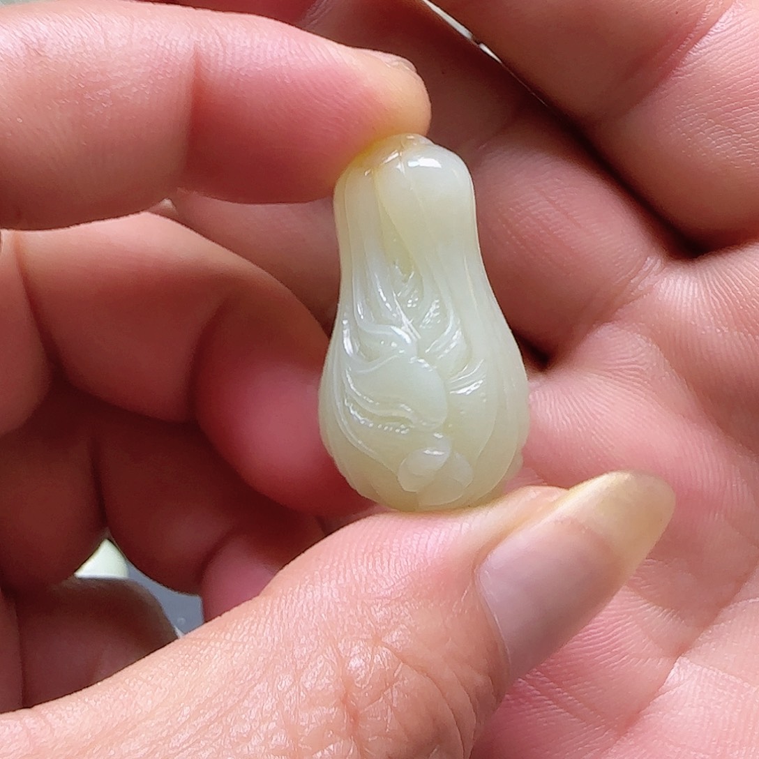 和田玉颈饰未镶嵌初*@