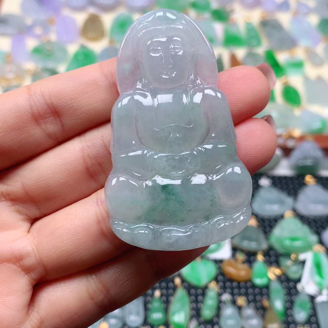 【闪购商品】翡翠吊坠(不含链)未镶嵌