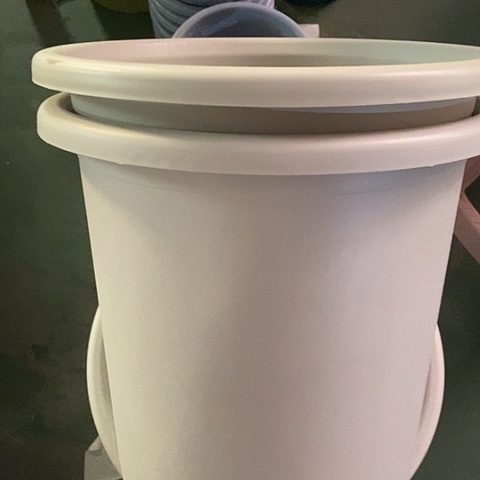 树脂四季8号微瑕灰白无托5个