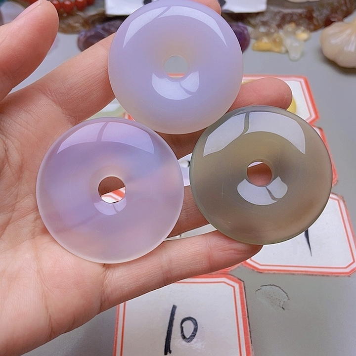 【闪购商品】未镶嵌玛瑙/玉髓珠宝半成品晨*