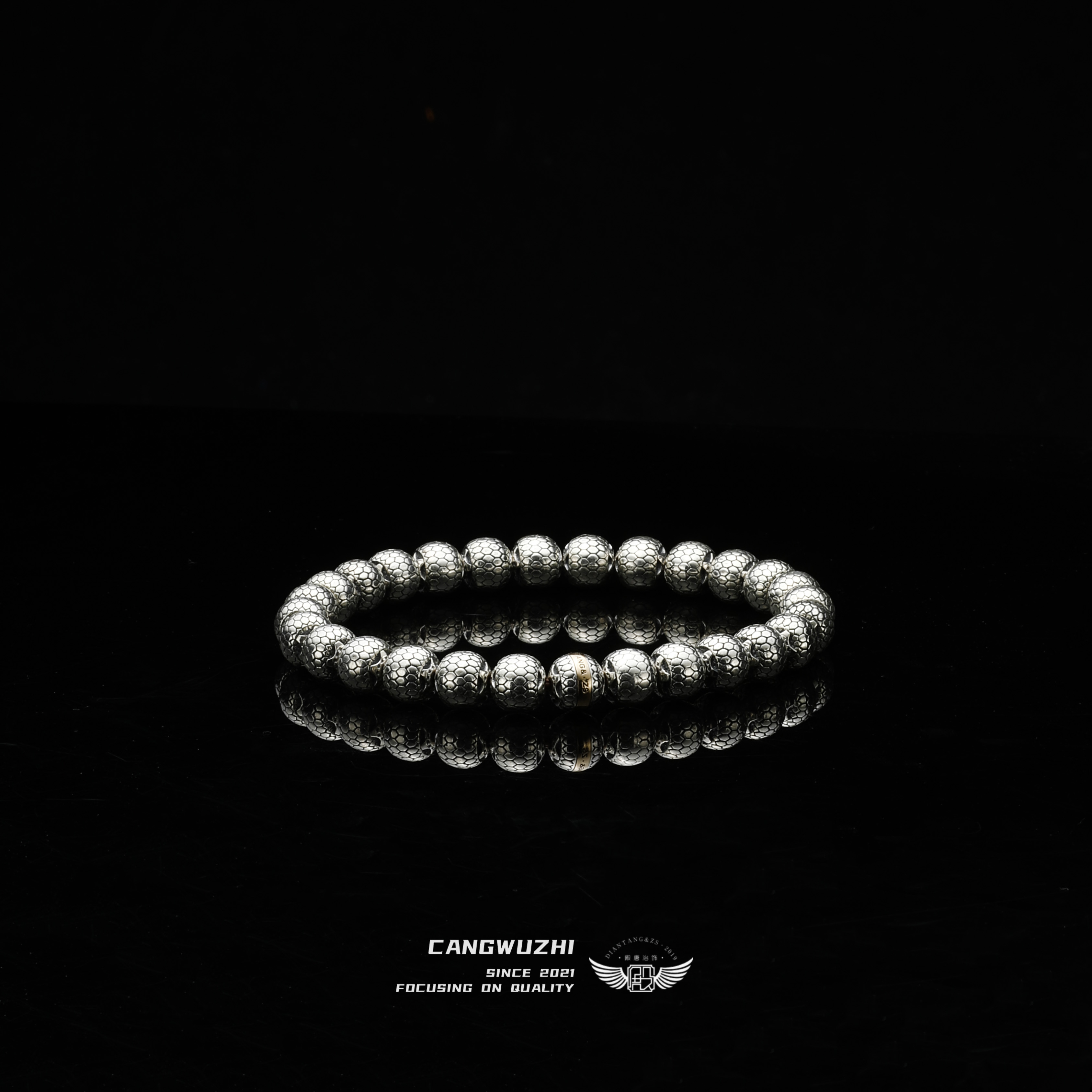 925银银制品 【藏物志】唐鑫 蛟甲 白黄版