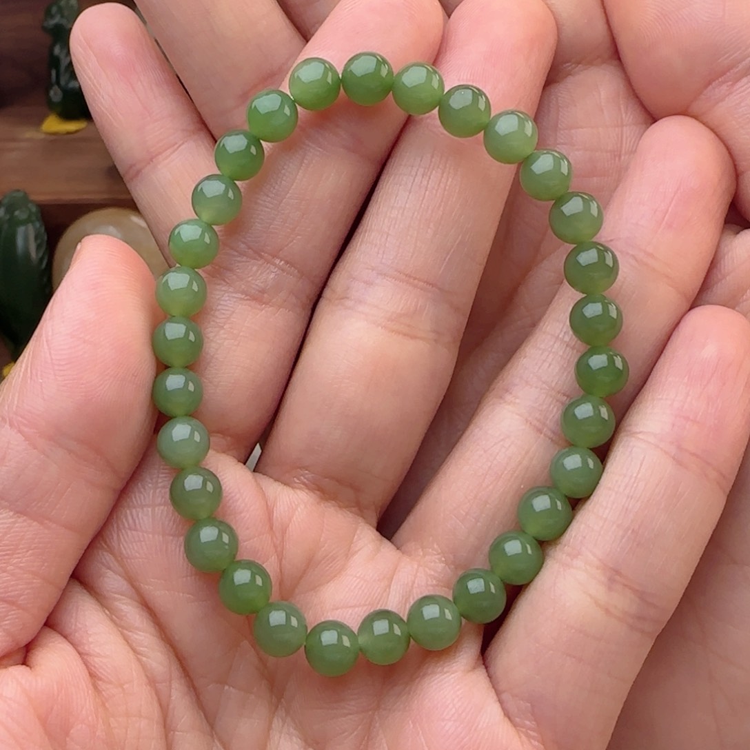 和田玉手链未镶嵌金**堂