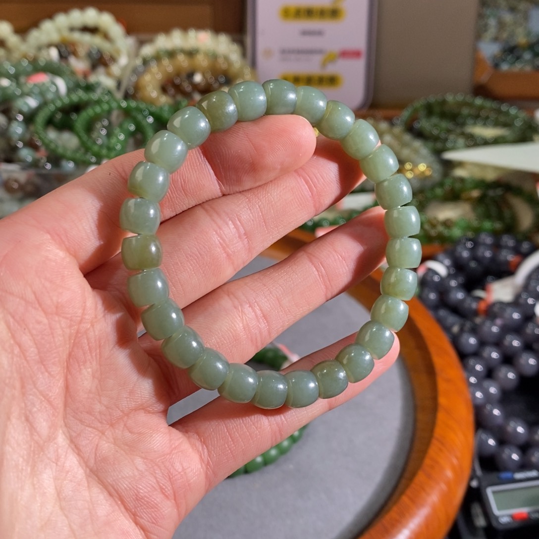 和田玉手链未镶嵌