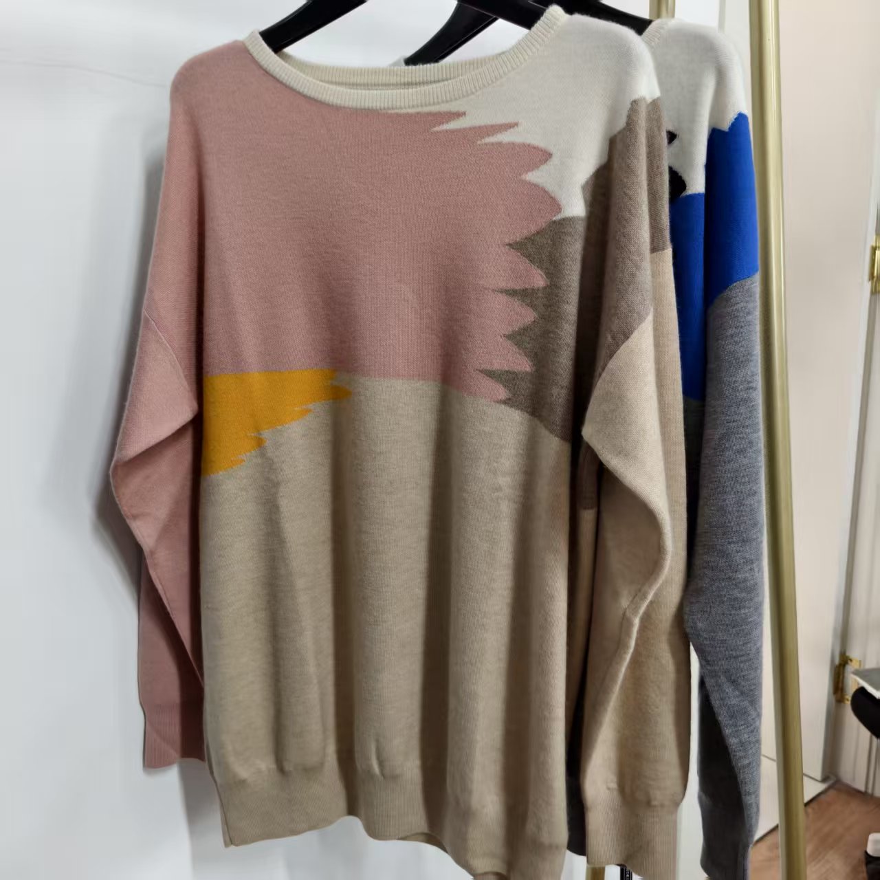 不支持退换 圆领针织宽松厚款时尚百搭1005-700925