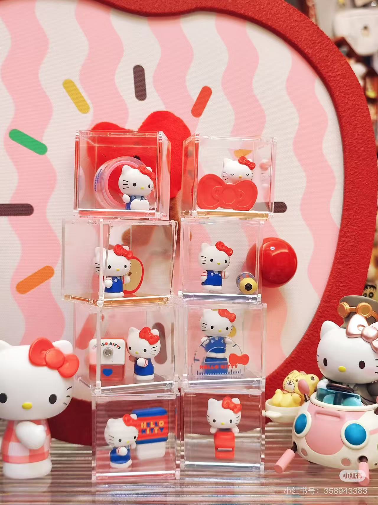 [啵啵代拆]HELLOKITTY奇趣文具系列正品盲盒