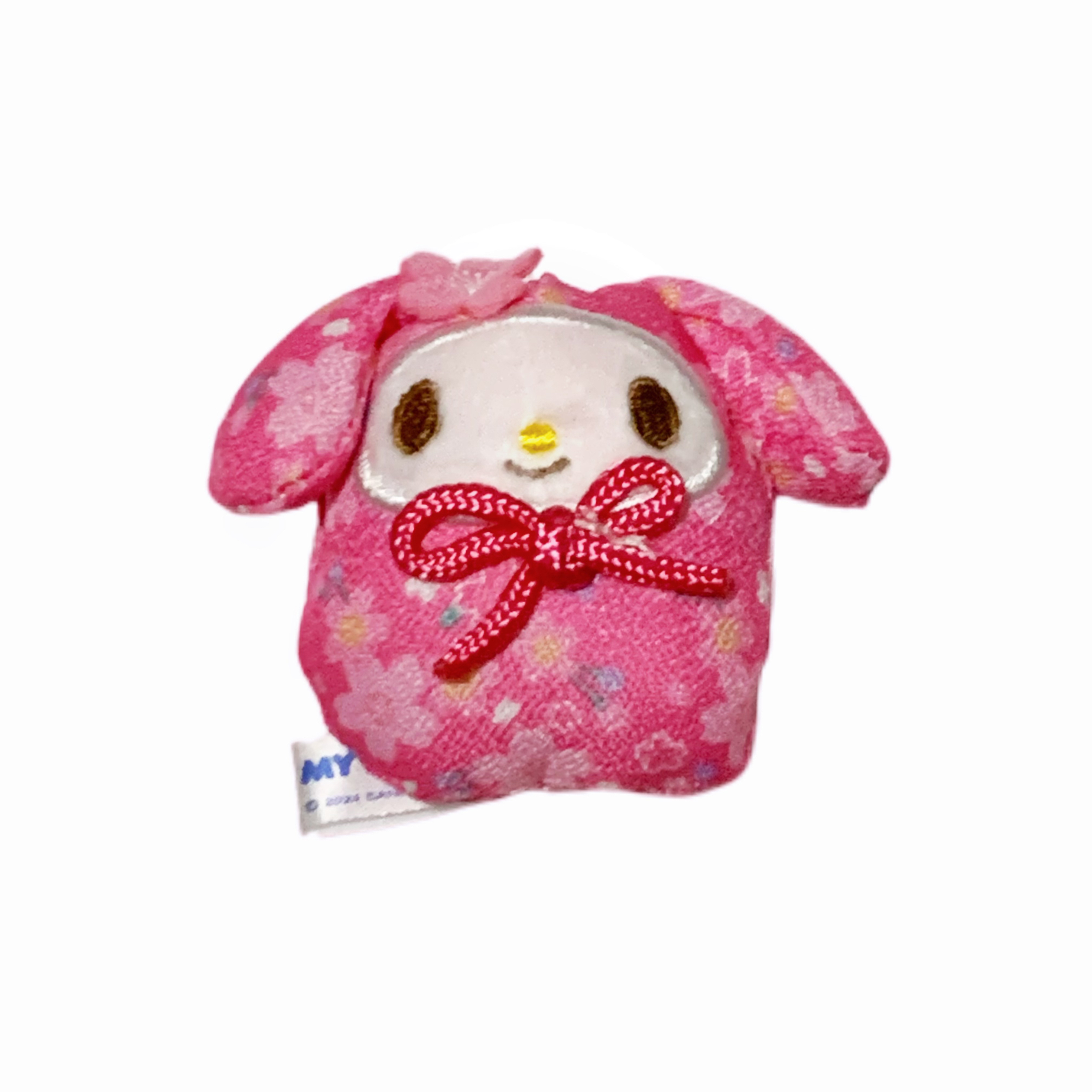 【日版正品】三丽鸥美乐蒂樱花达摩限定毛绒玩偶挂件