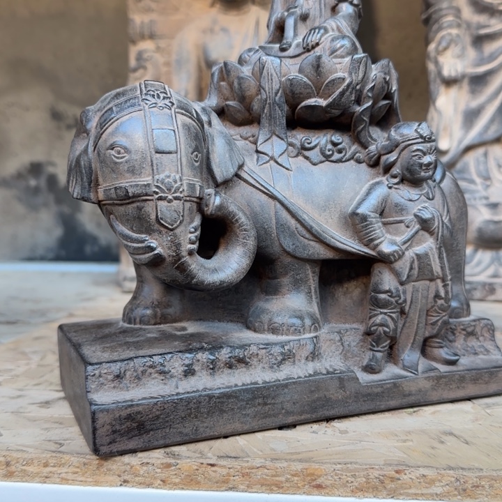 知***乐砖雕高端复古风格搭配