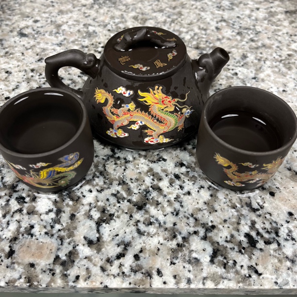 石瓢一壶两杯变色凤鸣套装