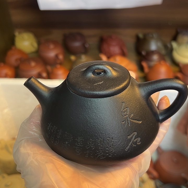 紫砂茶壶宜兴紫砂壶捂灰230