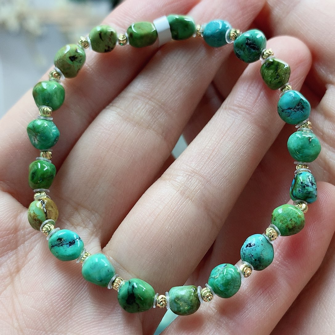 未镶嵌绿松石珠宝奇石