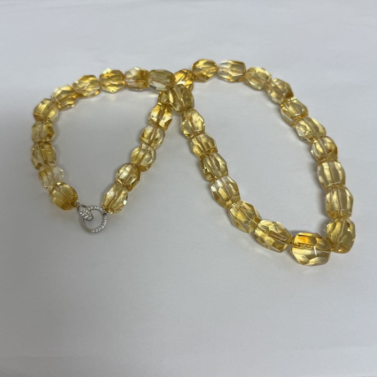 晶匠黄水晶项链 编号H-JP54429 