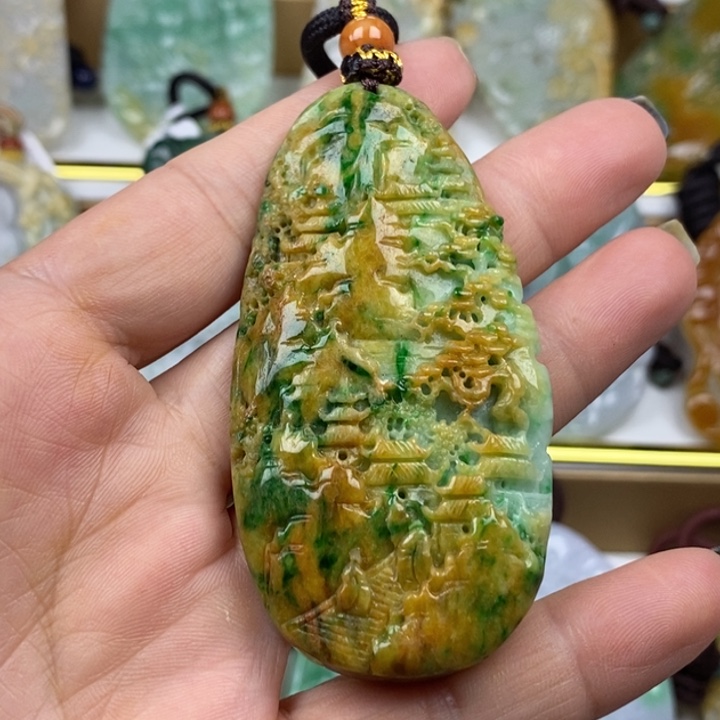翡翠吊坠(不含链)未镶嵌