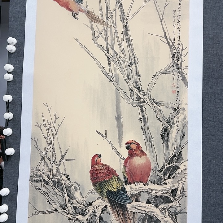 国画书画作品多次