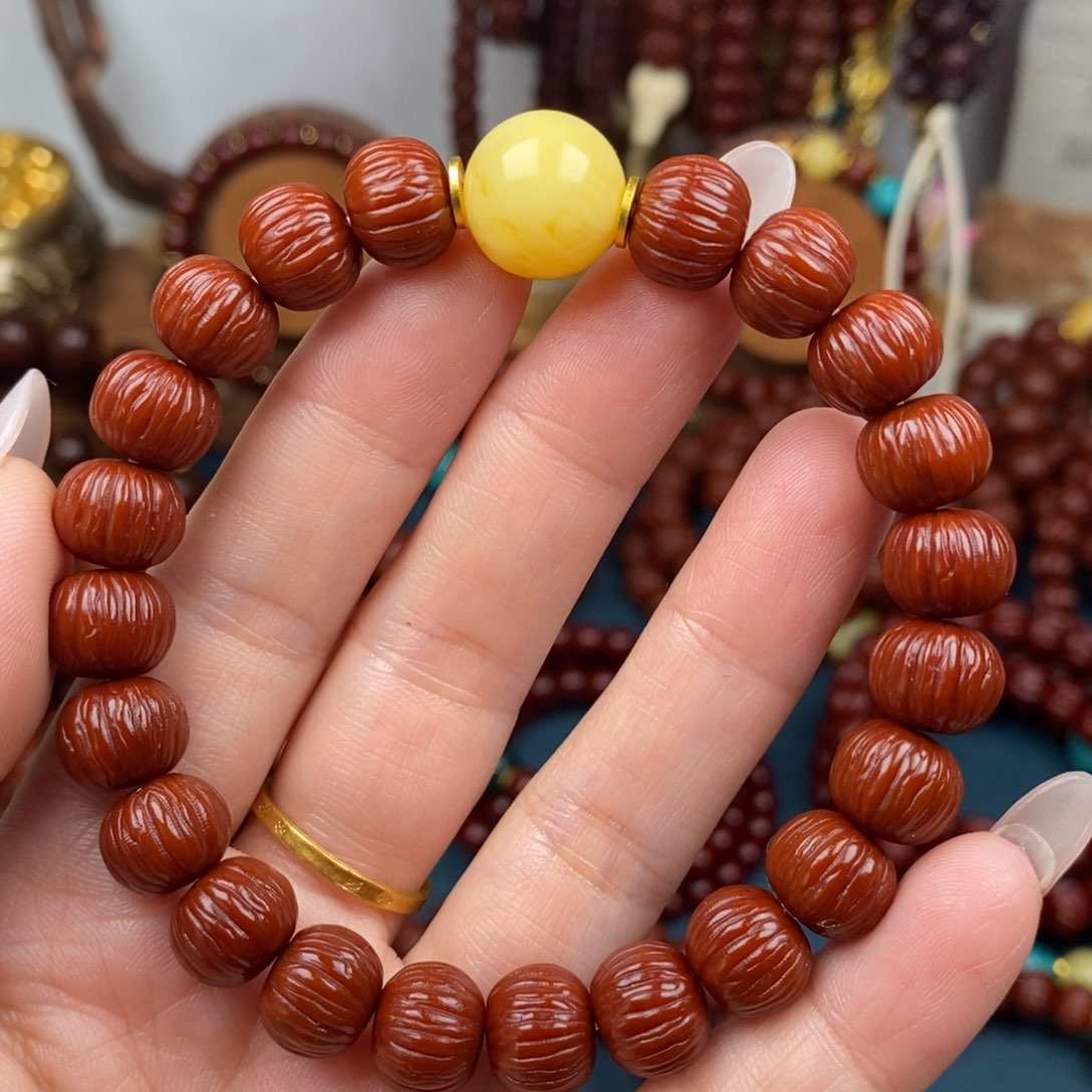 吊坠猴头核桃土豪911➕蜡