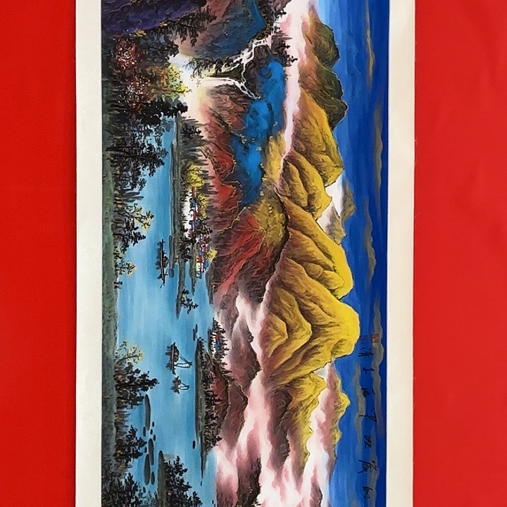 国画文清先生精品之一