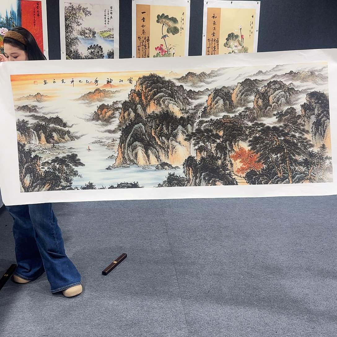 国画超级好看的一幅国画作品