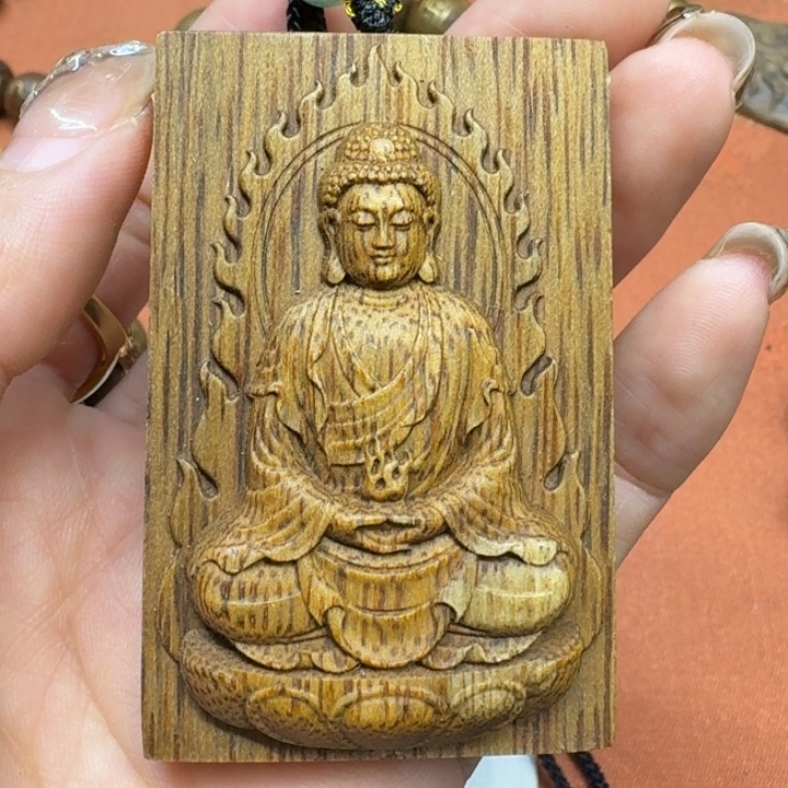 沉香吊坠馨安居沉香定制款