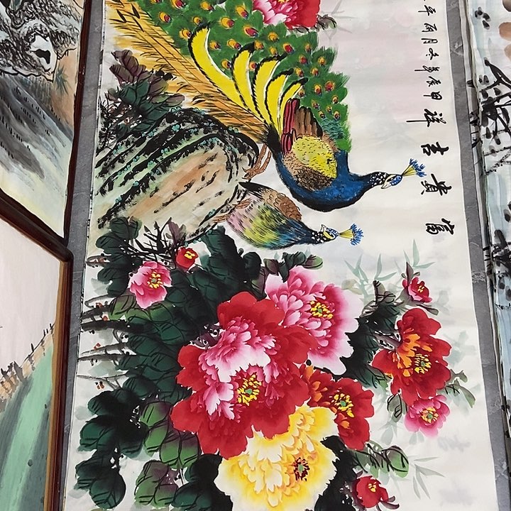 三个张画廊直播间！